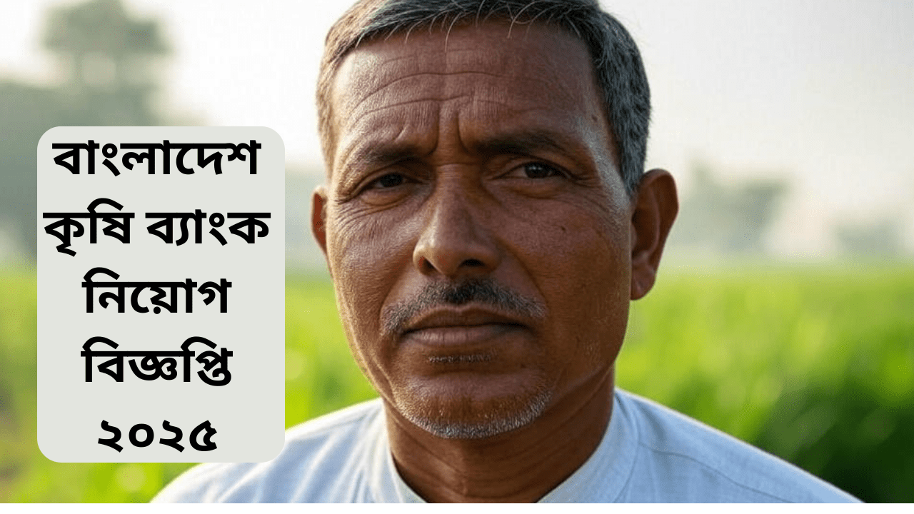 বাংলাদেশ কৃষি ব্যাংক নিয়োগ বিজ্ঞপ্তি ২০২৫: ড্রাইভার পদে ২৭ শূন্য পদ